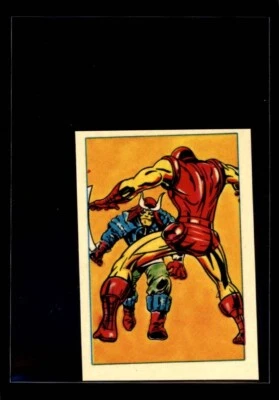 IRON MAN 1984 Marvel Super Heroes Secret Wars Sticker #34 C2 - Image 1 of 2