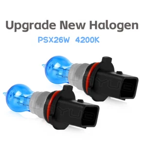 2x P13W 4200K Halogen 12278 PSX26W 12V 26W Bulb DRL Daytime Running Fog Light - Picture 1 of 12