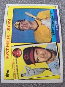 1985 Topps - Father - Son Terry Kennedy, Bob Kennedy #135  L300 - Picture 1 of 2