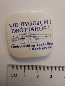 Ithrottahus - Iceland Vintage Pin - Badge - Picture 1 of 1