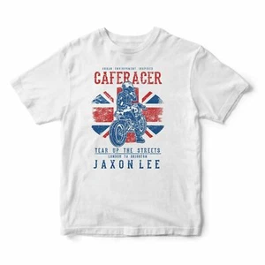 Camiseta Tear Up the Street Motorcycle Racing Reino Unido Cafe Racer Motocicleta - Imagen 1 de 9