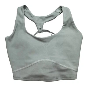 L*Space Active Push It Top Cuello Redondo Salvia Para Mujer Pequeño Nuevo con Etiquetas Tirantes Espalda - Imagen 1 de 13