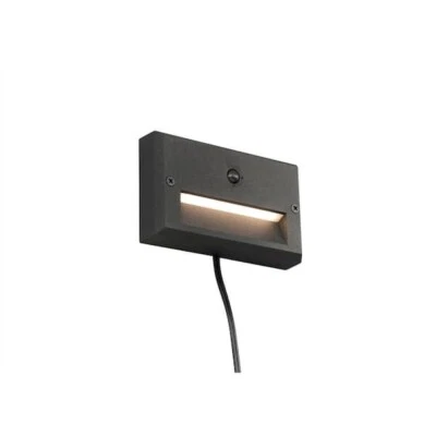 Hampton Bay Low Voltage Motion Sensing LED Outdoor Stair Light w/ Frosted Lens - Image 1 of 4