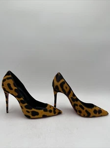 Women’s Christian Louboutin Kate Pump Leopard Pony Skin Size 40 - Picture 1 of 7