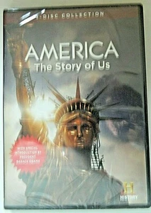 America The Story Of Us History Channel Education Edition 3-Disc DVD Brand New! - Picture 1 of 1