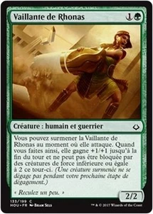 MTG Magic HOU - (x4) Rhonas's Stalwart/Vaillante de Rhonas, French/VF - Picture 1 of 1