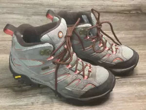 Mujer Talla 8.5 MERRELL Moab 2 Mid Impermeable Senderismo BOTAS Seleccionar Seco - Imagen 1 de 13