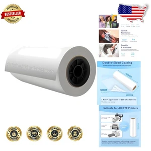 Professional DTF Transfer Film - Matte, High Adhesion, High-Volume Printing - Picture 1 of 8