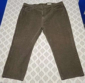 Daniel Cremieux Men's Corduroy Straight 5 Pockets Jeans Size 48x30 (48x27) Green - Picture 1 of 5