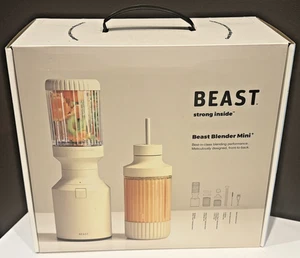 BEAST BLENDER MINI PLUS Portable Smoothie Maker (B6H-BE-WM Sand) SEALED NEW - Picture 1 of 4