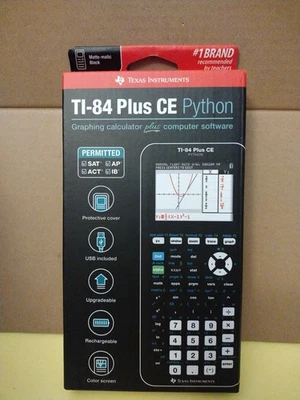 Calculadora gráfica Texas Instruments TI-84 Plus CE - Python "NOVO" - Imagem 1 de 4