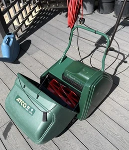 ALLETT ATCO WINDSOR 14s Self Propelled Electric Cylinder Lawnmower SUFFOLK 2008 - Picture 1 of 9