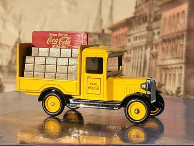 Diecast metal model 1:55 COCA COLA's FORD T VAN 1930's Lledo-England mint cond. - Immagine 1 di 4
