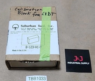 *NEW SURPLUS* Suburban Tool B-123-H1-M Setup Block Tri-Block Pair 🇺🇸 +Warranty - Image 1 of 4