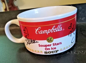 Campbells Soup Souper Stars On Ice Mug Nicole Bobek Michelle Kwan Tara Lipinski  - Picture 1 of 10