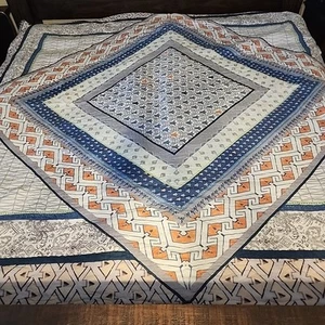Anthropologie Queen Quilt Bohemian Bedding - Picture 1 of 7