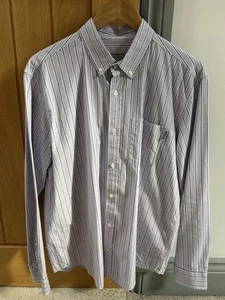 CARHARTT WIP - Men’s Large Shirt - Purple/White Stripe - Picture 1 of 7