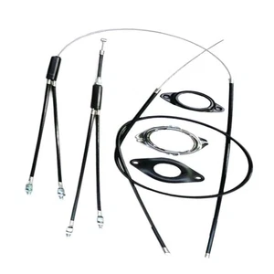 BMX Bike Gyro Bremszüge Vorne Hinten Obere Untere Seilzüge Set Rotor - Bild 1 von 5