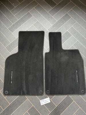 GENUINE PORSCHE 911 2012-PRESENT FRONT CAR MATS #4 - Image 1 of 4