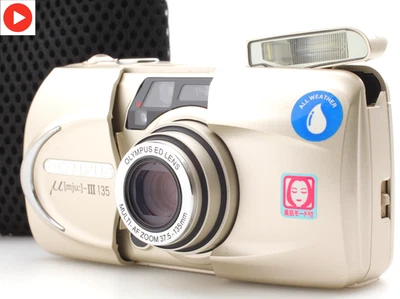 [Near MINT] Video Olympus μ mju III 150 AF Point & Shoot 35mm Film Camera JAPAN - Image 1 of 4