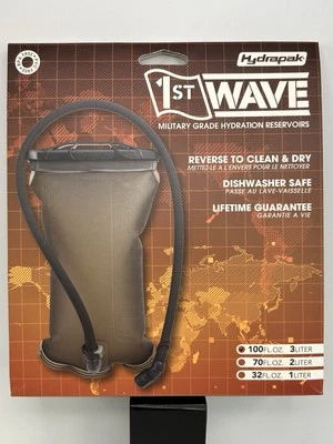 Depósito de hidratación Hydrapak First Wave 3L nuevo con etiquetas con tubo HydraFusion Foto 1 de 3