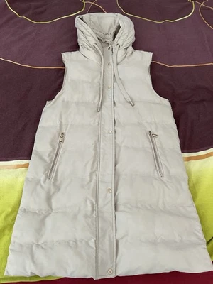 Zara Weste Steppweste Gr. SBeige Neuwertig Steppjacke - Bild 1 von 4