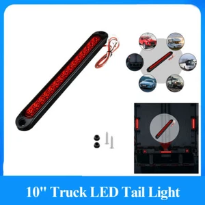 Tira de luces traseras de giro trasero 10" roja 15 LED para remolque de camión 3er - Imagen 1 de 7