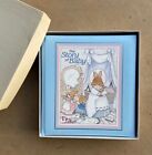 CR Gibson Cara Marks the Story of Baby New in Gift Box Vintage Unused 1980's