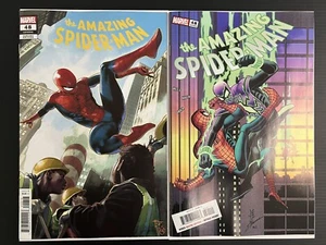 AMAZING SPIDER-MAN #48 CVR A + 1:25 MOBILI VAR NM SET 2024 IN-HAND PROSHIPPER - Picture 1 of 18