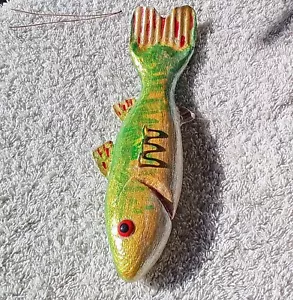 8.5" James Mead Decoys Wounded Shad With Adjustable Metal Fins ✅ My Photos. - Picture 1 of 8