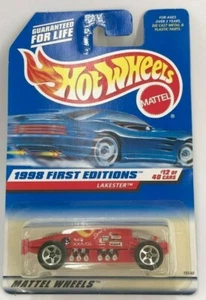 Hot Wheels Mattel 1998 First Editions Lakester #647 Alter 3+ #12 von 40 Autos rot - Bild 1 von 3
