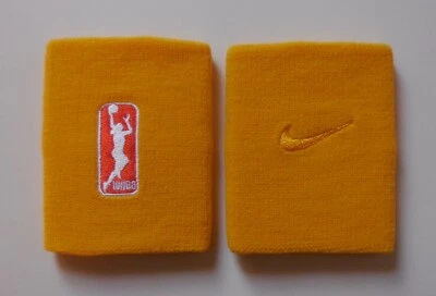 Nike WNBA Dri-Fit Wristbands Amarillo/Amarillo One Pair - Image 1 of 3