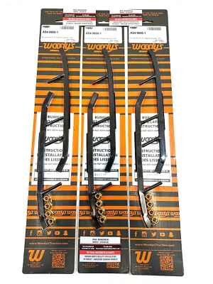 3 PACK - Woodys 4" Carbides ACE Flat Top Runners Ski-Doo 2006-2024 - AS4-9600 - Изображение 1 из 4