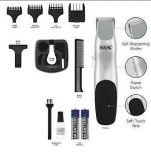Wahl Beard and Mustache Battery-Operated Trimmer #9906-717 - Picture 1 of 6