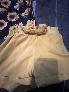 2xl Girls Sunflower Outfit Short Set - Picture 1 of 7