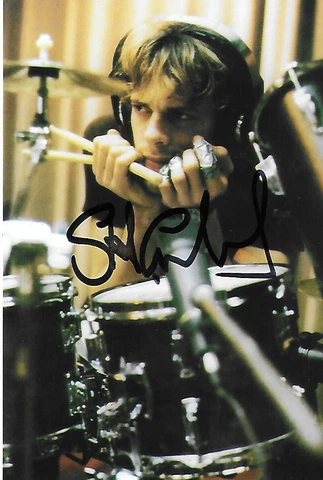 Stewart Copeland signed-auto 4x6 photo The Police Drummer Music Rare COA LOOK! Cover