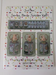 Just Nan # 308LE Spring Mouse Scissors Roll NIP OOP - Picture 1 of 4