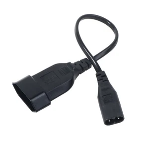 IEC320 C8 Male To Europe Schoko CEE7/16 Outlet Socket Power Extension Cable - Photo 1/12