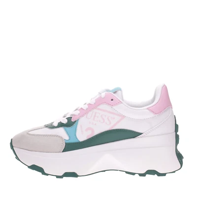 Guess Sneakers Ecopelle Donna Bianco Flpcb7ele12 - Immagine 1 di 4