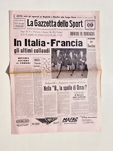 Journal Screen Sport 5 May 1962 Rivera Sivori - Italy-France Altafini Losi