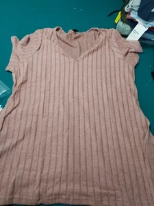Shein Curve 2xl Ladiies Pinkish Tunic With Side Slits. Read Description.  - Picture 1 of 8