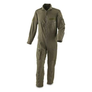 NEW German Military Surplus Flight Coveralls / Olive Drab / Medium Long - Picture 1 of 12