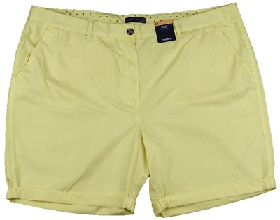 M&S Womens Marks and Spencer Yellow Shorts Size 24                            zz - Image 1 of 4