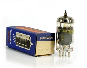EF86/6BK8 TUNGSRAM NOS Tube Lampe TSF Röhre Valvola Valve Valvula 진공관 真空管 电子管 - Picture 1 of 1