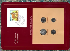 Juegos de monedas de todas las naciones Paraguay 1984-1988 UNC 1,50 guaraníes 1988 Jaguar - Imagen 1 de 2