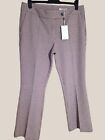 HUGO BOSS Alenara Women's Plaid Cropped Pants/ Cropped Trousers Size 14 UK BNWT 
