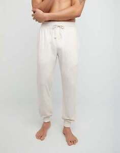 Hanes Men's Jogger Sweatpants Knit Comfort Flex Fit Pockets Button Fly Tag Free