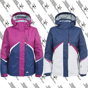 TRESPASS DAMEN ELGIN ISOLIERT SKI SNOWBOARD WASSERDICHT WINTER SCHNEE JACKE - Bild 1 von 6