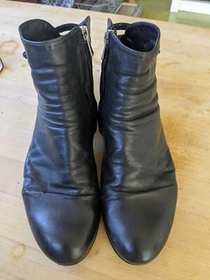 Botas de tornozelo Officine Creative Chabrol com zíper lateral - Imagem 1 de 4