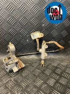 SUZUKI RM 125 1996-2000 USED OEM REAR BRAKE MASTER CYLINDER AND CALIPER RM4302 - Picture 1 of 2